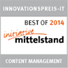 magiC-Orga ist von der Initiative Mittelstand in die "Best OF" Content Management gew&auml;hlt worden. Wir freuen uns!