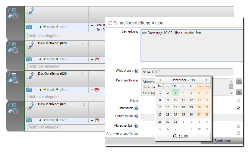 Wiedervorlage 2015